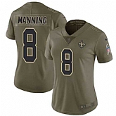 Women Nike Saints 8 Archie Manning Olive Salute To Service Limited Jersey Dzhi,baseball caps,new era cap wholesale,wholesale hats